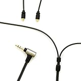 onso イヤホン・ヘッドホン用リケーブル iect_01_ub3m_b ミニプラグ⇔MMCX [black 1.2m]