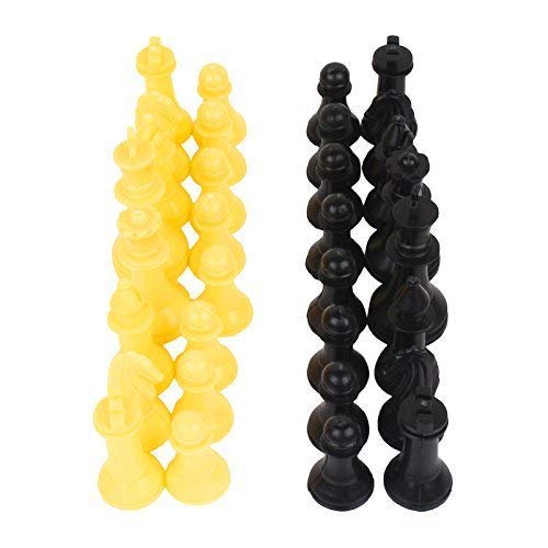 Krireen International Standard Chess Sets Stauton Chess Coins Vinyl Chess Board 1