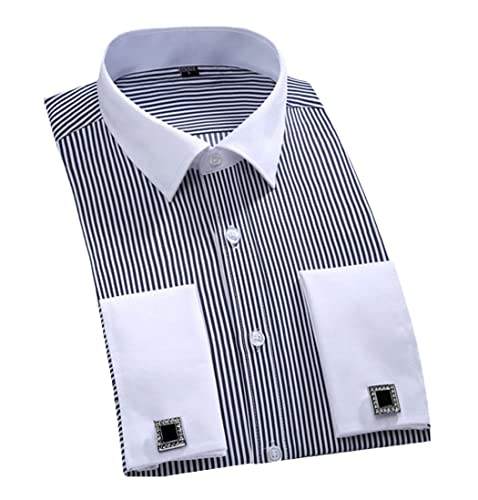 Chemise flanelle homme haut de gamme - Chemise manches longues unie S13 XXL