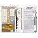 CoBak Server Book – Compact Organizer with Clear and Money Pockets, Pen Holder, Fits Apron Perfectly, Leather Waitress Book