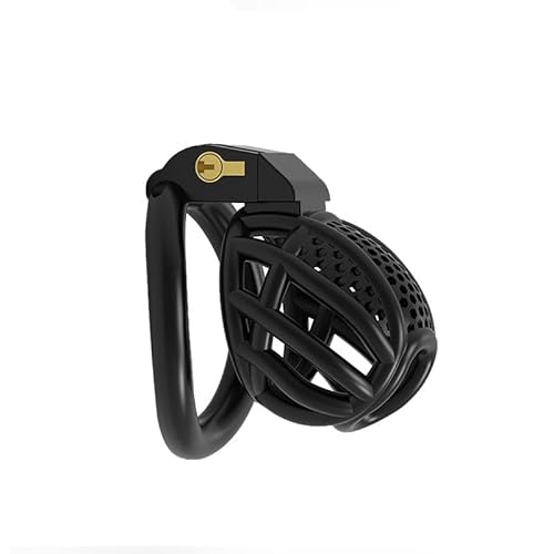 Jaula deportiva ajustable para hombre, 4 anillas, negra,M