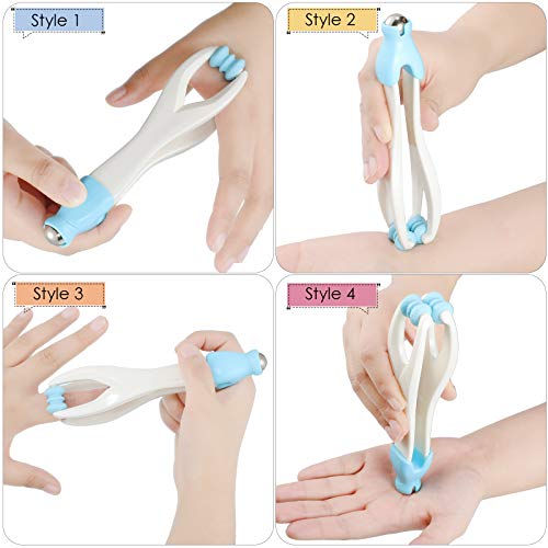 3 Pieces Finger Wrist And Hand Massager Hand Massage Roller Tools Handheld Blood Circulation Tools For Man And Woman #TOP3