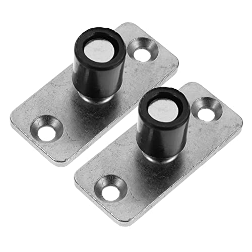 Angoily 2pièces Guide De Porte Coulissante Inoxydable Avec Monture Sol Pour Stabiliser Les Portes...