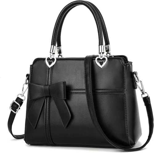 Bolsa Feminina Quadrada Grande Com Alça Transversal (Preto)