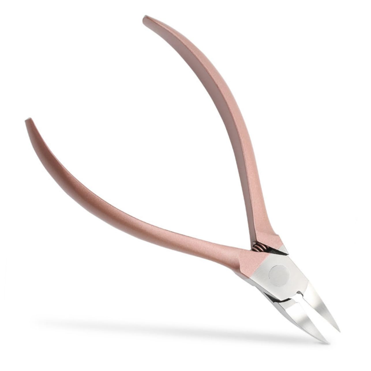 FOMIYES Unique Handle Design Cuticle Nipper Left/right Hand Use Manicure Nipper Scissors for Quick Nail Trimming