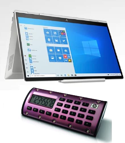 HP 2021 Latest Envy 15 Convertible Laptop 15.6" FHD Touch Display 11Th Gen Core I7-1165G7 Upto 4.7GHz 16GB 1TB SSD Intel Iris Xe Graphics Stylus Backlit Eng Keyboard WIN10 Silver With Calculator