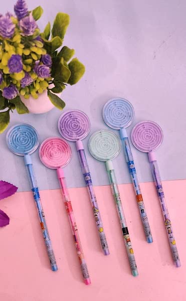 Tera13 Return Gifts For Kids - Cartoon Pencil Set (6 Pcs) Kanjak Gifts, Puzzle Game, School Pencil