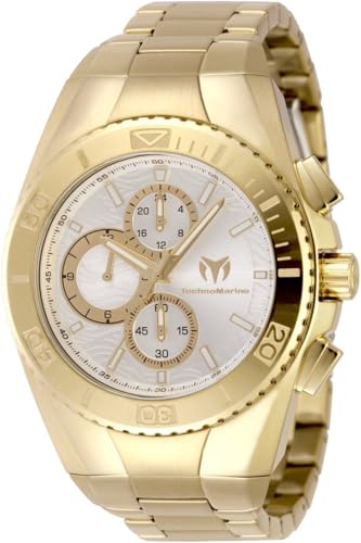 Technomarine Manta TM-224022 Reloj para Hombre - Impermeable - Analógico - Movimiento Cuarzo - Acero Inoxidable con Esfera Negro - 44mm Technomarine Manta TM-224022 Reloj para Hombre - Impermeable - Analógico - Movimiento Cuarzo - Acero Inoxidable con Esfera Negro - 44mm