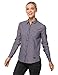 Produktbild Jack Wolfskin Damen Alin Shirt Bluse, Midnight Blue Checks, XXL
