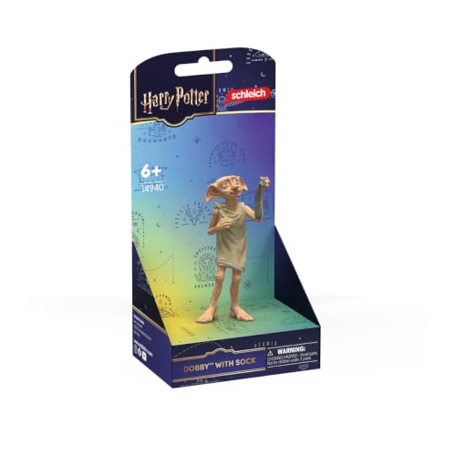 Schleich Harry Potter | Dobby avec Chaussette 14940 | 9 x 7 x 16 cm