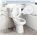 Soft-Close Toilet Seat, Premium Non-Toxic PP Material, Tool-Free Installation & Quick-Release for Easy Cleaning, Universal Fit for Most Standard Toilets,White