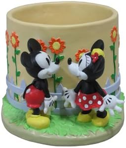 Amazon ディズニー プランターポット ミッキーとミニーのヒマワリ畑 その他 Diy 工具 ガーデン