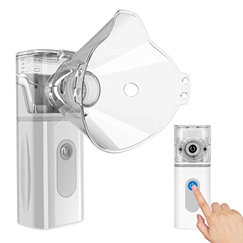Portable Nebulizer, Nebulizer Machine for Adults, Small Nebulizer Machine with Two Working Modes for Breathing Problems, Used at Home, Office, Outdoor