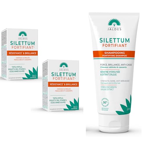 Protocole Fortifiant Silettum Jaldes anti-casse pour force et brillance