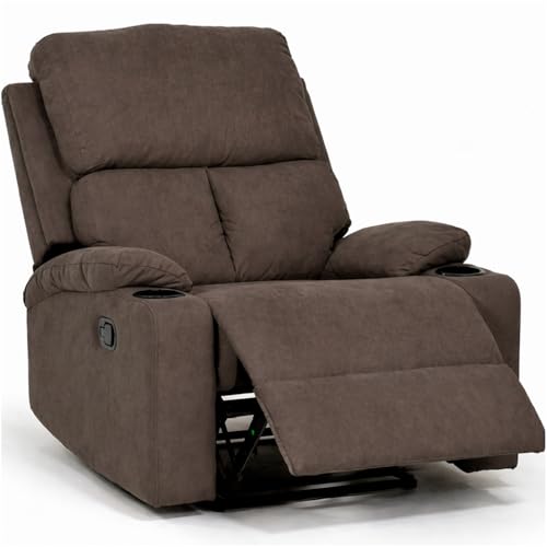 Lista de Reposet Baratos los 5 mejores. 46 RACK & PACK HOUZER Sillon Reposet Reclinable para Adultos Individual Moderno Robusto con Reposapies Plegable y 2 Portavasos Laterales Reclinación 160° Asiento Descanso Confort...