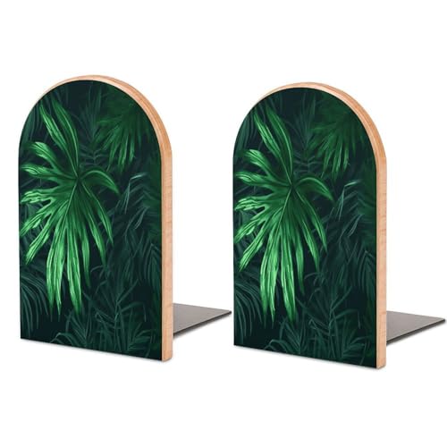 Sujetalibros de madera verde tropical soporte universal económico resistente 2