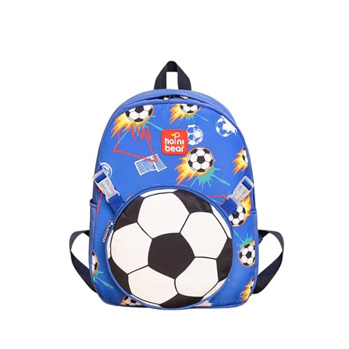 Feizikaw Mochila Universidad Mochila elegante para niños, ideal para viajes escolares, gran capacidad, diseño de dibujos animados, duradera y ligera, ideal niños y niñas. (BU1, One Size)