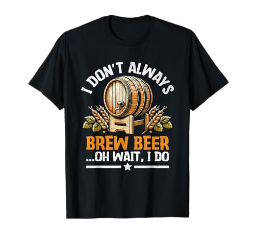 Funny Brewmaster Craft Beer Home Brewing Brewer Homebrew T-Shirt
