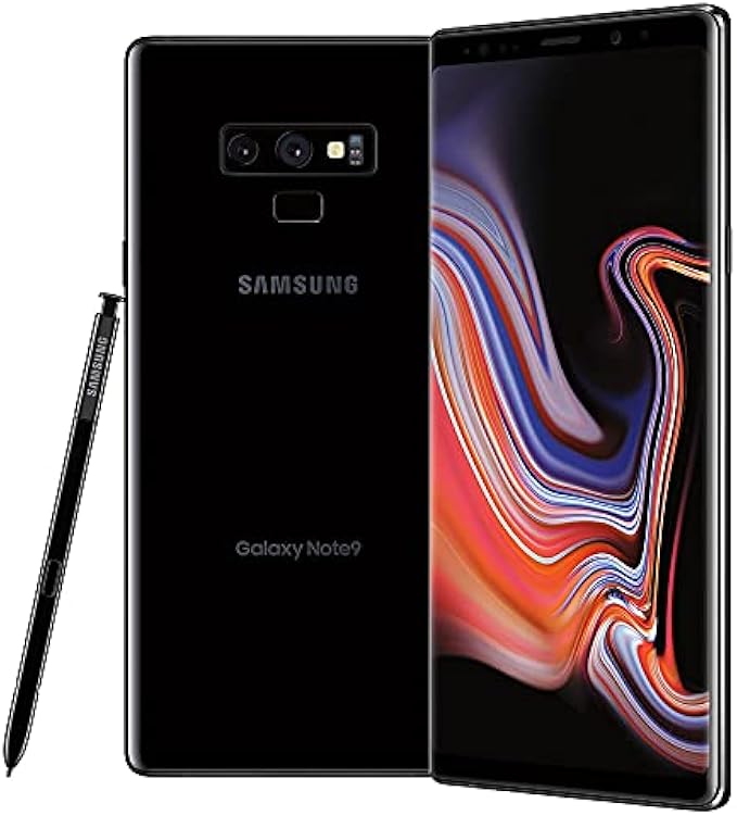 Samsung Galaxy Note 9 N960U, 128GB, Midnight Black - Unlocked