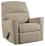 Signature Design by Ashley - Alenya Contemporary Manual Rocker Recliner, Quartz
