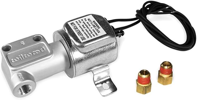 Wilwood 260-9921 Valve, Line Shut-off, Solenoid Activated