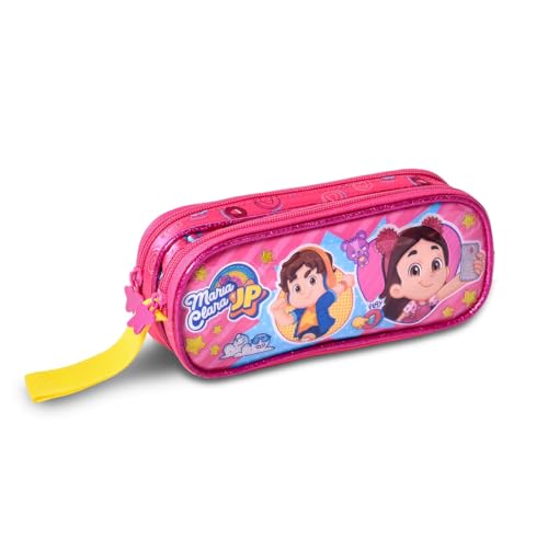 Estojo Duplo Oficial Infantil Escolar Maria Clara & JP