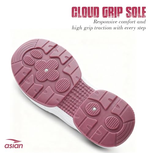 Image of ASIAN Aroma-12 Women's Sneakers | Lightweight Casual & Sporty Shoes for Walking, Gym Memory Foam & Anti-Slip Sole