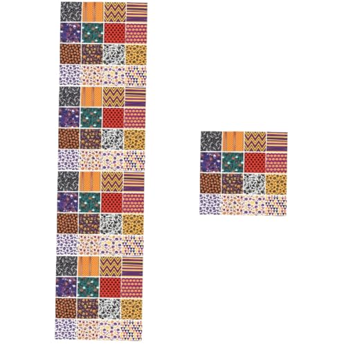 Tissu Halloween 80 pièces assorties pour patchwork et couture créative de fête