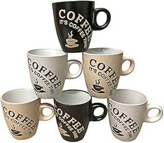 150 ml ceramicznych filiżanek do kawy, 6 szt