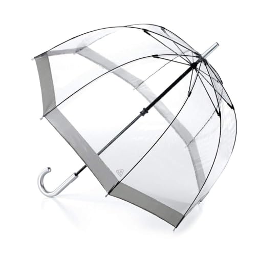 Fulton Birdcage - Paraguas Transparente Gris