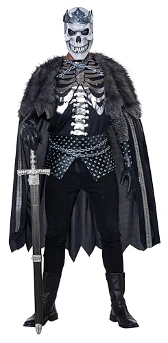 California Costumes Men's Skeleton King Costume
