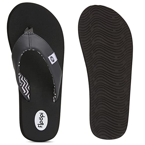 Image of Floopi Flip Flops for Women Flat Yoga Mat Thong Womens Sandals Ladies Beach Sandals with Indoor & Outdoor Anti Skid Soles