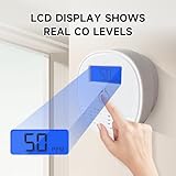 Mini LCD Carbon Monoxide Detector CO Alarm Detector, fit for house, Car,trip，Comply with EN50291 - Image 2