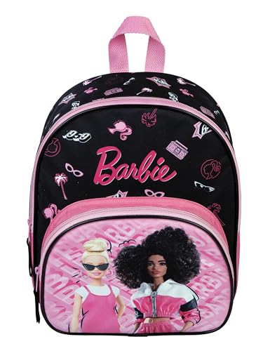 Undercover - Kinderrucksack Barbie - mit Fronttasche - für Kindergarten, Freizeit und Reisen - langlebig und praktisch - für Kinder ab 4 Jahren