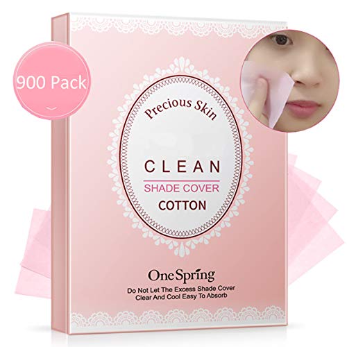 Dancepandas Carta Assorbente Viso 500PCS Fogli Assorbenti Viso Oil Blotting Paper Oil Control Paper per Entrambi Uomini e Donne, Prevenire Punti Neri - 6cm x 9cm