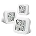 Produktbild RUIZHI 3er-Pack Mini Indoor Thermometer Hygrometer Digitaler Luftfeuchtigkeit Temperatur LCD-Anzeige Sensor Thermometer für Zuhause, BüroRaumklimakontrolle Raumluftüerwachtung