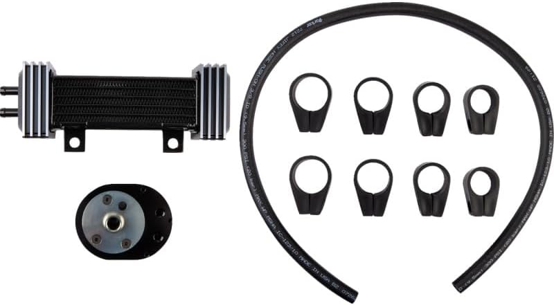 750-1000-0323 Vertical Frame-Mount Oil Cooler Kit - Deluxe 6R