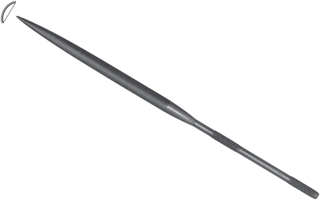 Box of 12 6-1/4 Inch Marking Cut 2 Grobet Swiss Pattern Needle Files