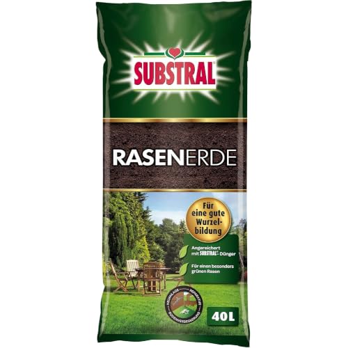 Substral Rasenerde 40 L Rasen-Neuanlage, Rasenausbesserung & Regeneration