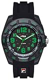 Fila 4897039712983 Fila Unisex Erwachsene Analog Quarz Uhr mit Silikon Armband FILA38-091-004