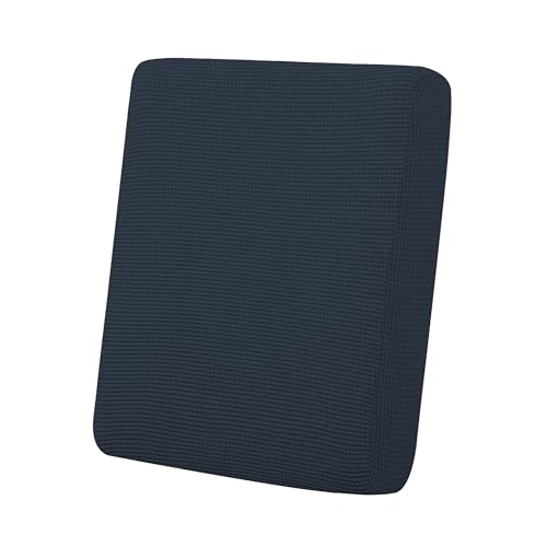 Image of Easy-Going Stretch 1 Piece Chair Couch Cushion Cover for Sofa | Sofa Cushion Furniture Protector Sofa Seat sofa slipcover Washable sofa cover soft with Elastic Bottom Dark Blue