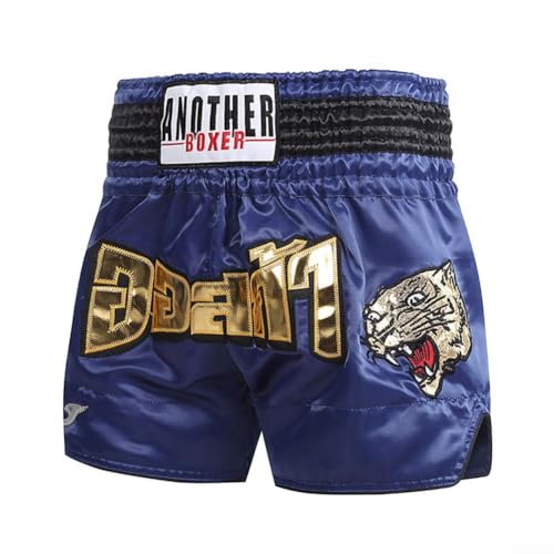 Unisex Boxing Shorts for MMA Muay Thai Training Trunks, Lightweight Breathable Fitness Workout Shorts with Elastic Waistband, Martial Arts Shorts for Adults(XXL)(No. 66)