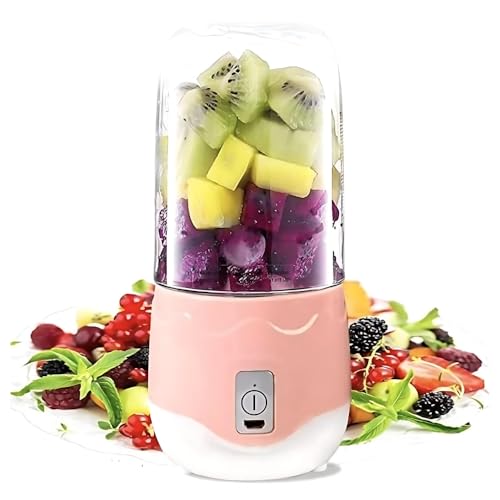 Drumstone (𝟱 𝗬𝗲𝗮𝗿𝘀 𝗪𝗮𝗿𝗿𝗮𝗻𝘁𝘆) Portable 4 Blade Mini Blender – USB ...