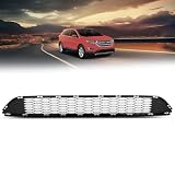 ANDPLAY Front Bumper Lower Grille Black Compatible with Ford Edge 2015 2016 2017 2018 BTPS7453MBK, FT4Z-17K945-AA, Gl7453XSMBK
