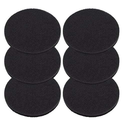 Lot de 6 éponges pour kit de toilettage et aspirateur P2 Pro de rechange