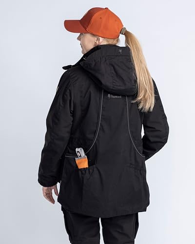 Pinewood Damen Dog Sports Trainer Extreme Jacke - Hundesport- und Outdoorjacke Damen - wind- und wasserdicht mit vielen Taschen und praktischen Details, ideal für Hundetraining