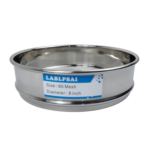 LABLPSAI 60 Mesh Lab Sieves 8