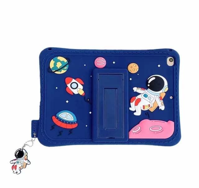 Prism Accessories Case for iPad 9 Generation 10.2 inch - Cute Cartoon Astronaut Creative Case for Kids Soft Silica Shockproof Cover with Fold Kickstand and Crossbody Strap (B0B259FSFB) Amazon Price History, Amazon Price Tracker
