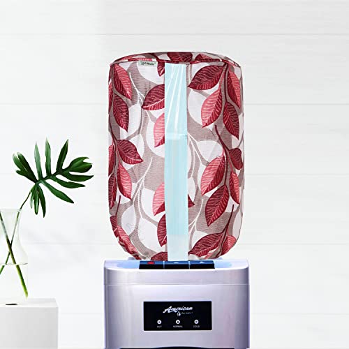 Image of eretailer Polyester & Polyester Blend Water Dispenser Bottle Cover, 20L, Set of 1, Pink