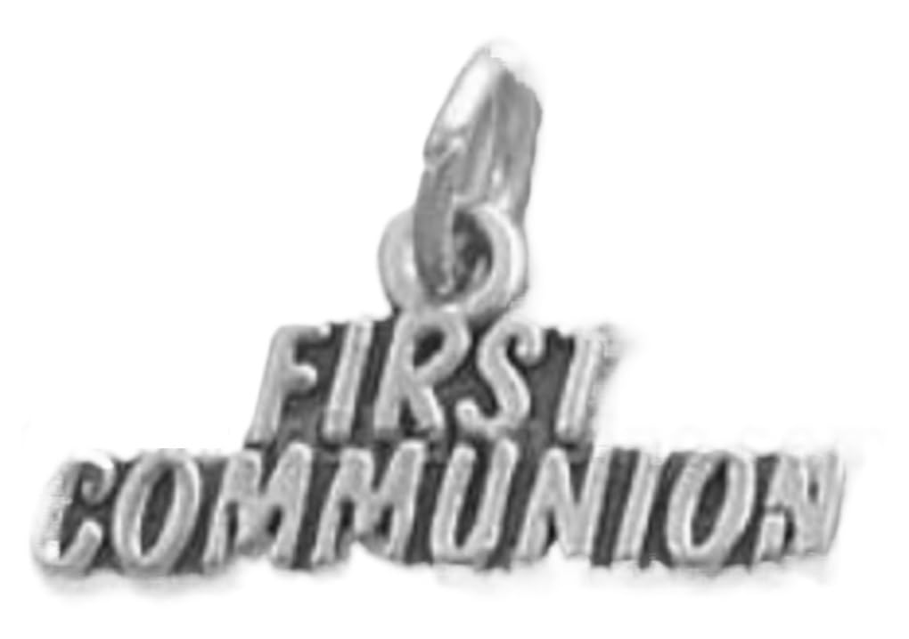 JKLFirst Communion Charm Sterling Silver